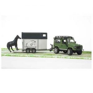 530-02592 גיפ לנד רובר + עגלה עם סוס