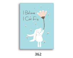 שמיניית תמונות השראה לחדר ילדה או נערה דגם 808