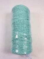 חבל מקרמה 4 מ"מ 250 גרם - טורקיז