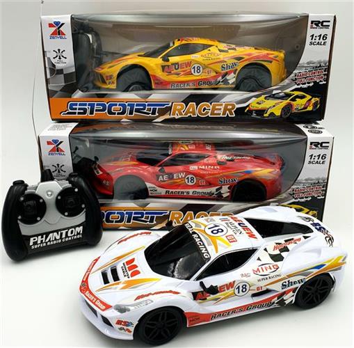 מכונית מרוץ+ שלט- 1:16