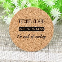 Kitchen closed coaster
