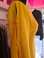 שמלת סיקסטיז צהובה יפהפייה מידה S/M