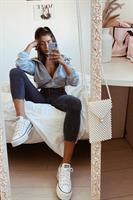 ג'ינס סקיני סאם גזור