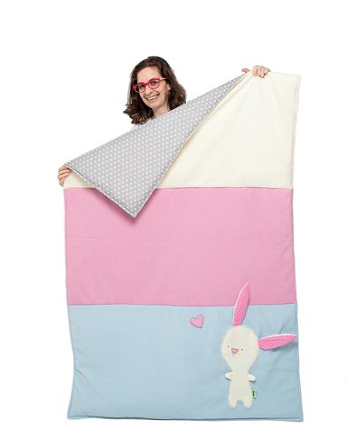 שמיכת ילדים בהתאמה אישית (ניתן לבחור צבע ודמות\כיתוב)