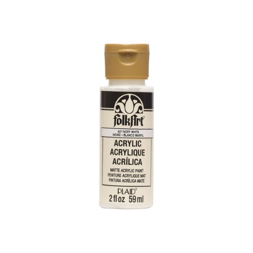 צבע אקריליק פולקארט 59 מ"ל IVORY WHITE 427