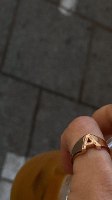 טבעת A זהב 14 קראט