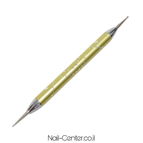 מנקד עם אבנים - צהוב