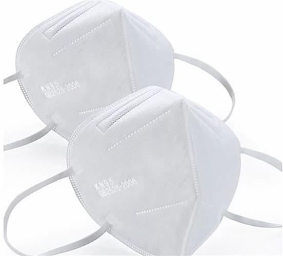 מסיכת מסיכה הגנה לפנים תקן KN95 מארז של 2 יחידות
