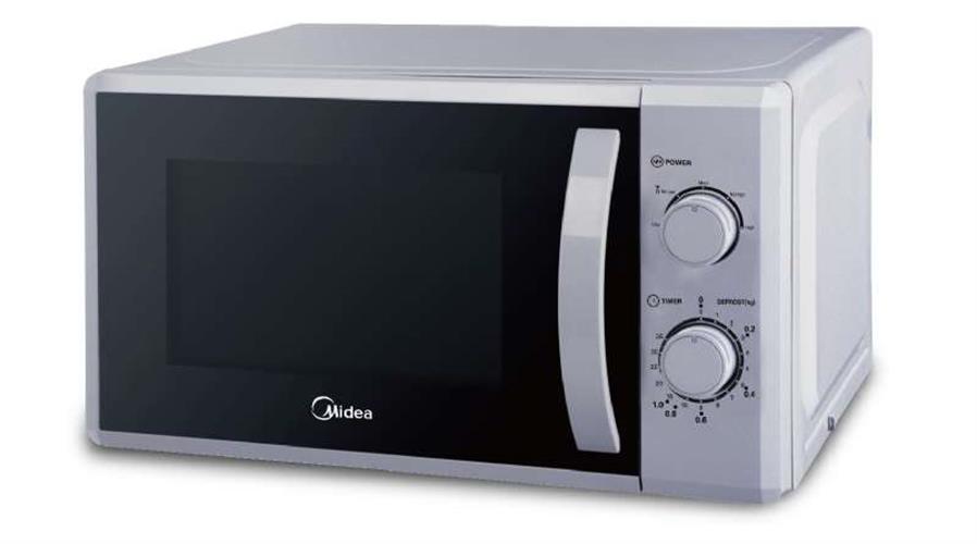 מיקרוגל כסוף מכאני 20 ליטר MIDEA MM720CA7 (צפי קבלת מוצר 15.04.21)