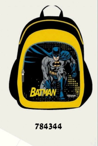 תיק גן נועם באטמן שחור צהוב