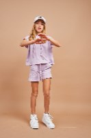 חליפת ברוקלין סגול - DANA SIDI GIRLS