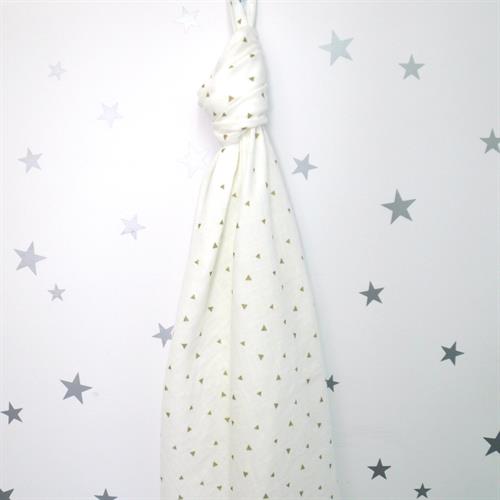 שמיכת טטרה גדולה משולשי זהב