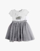 שמלה טול עם ברבור לתינוקות