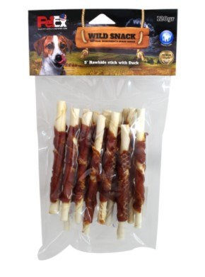 מקלות לעיסהבציפוי בשר ברווז משובח מארז 12 יח'