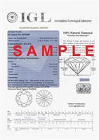 עגילי יהלומים 1 קראט | עגילי יהלומים צמודים | עגילי סוליטר 1 קראט