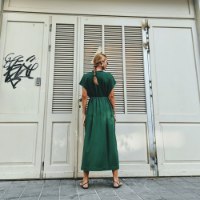 שמלת NAM - ירוק דשא