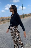 מכנס מנומר + חגורה