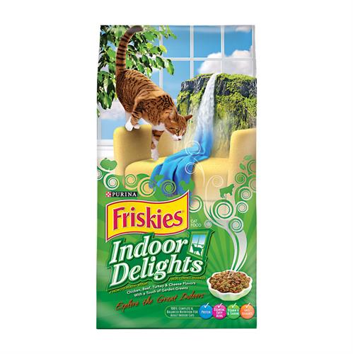 פריסקיז מעדני הבית מזון לחתולים 2.9 ק"ג Friskies Indoor Delights