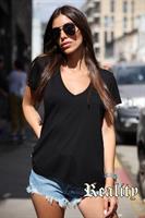 V בייסיק שרוול קצר