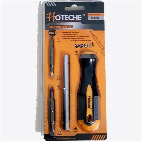 סט מברג 6 ב 1 מבית חברת HOTECHE