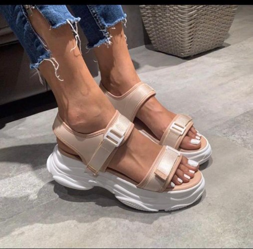 סנדלים פלטפורמה רומא