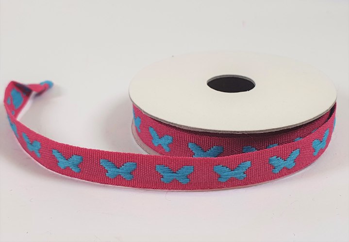 סרט ריפס פוקסיה פרפרים - 2 מ'