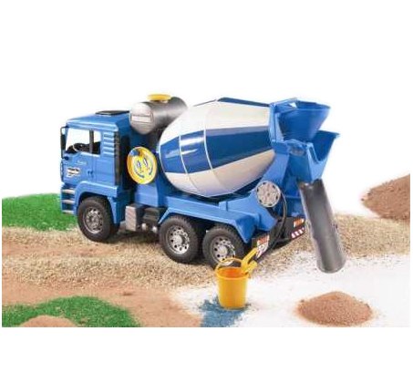 משאית מערבל בטון מן מבית Bruder