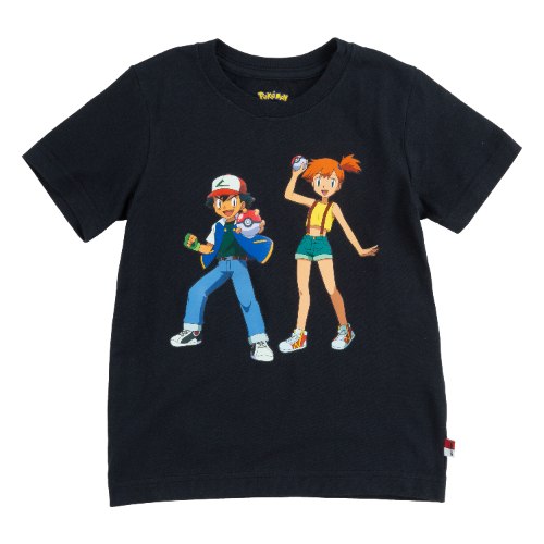 טישירט LEVIS הדפס POKEMON שחור 2-16