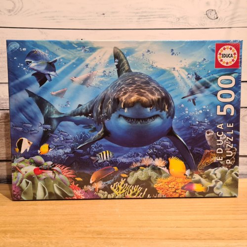 פאזל כריש לבן גדול - 500 חלקים