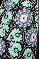 שמלת ערב וינטג' קולר פרחונית מקסי מידה S