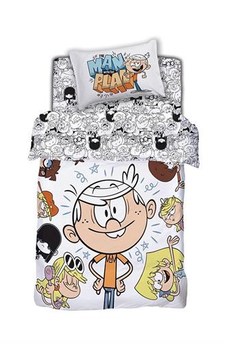 סט מצעי ילדים ממותג רעשנים - 100% כותנה