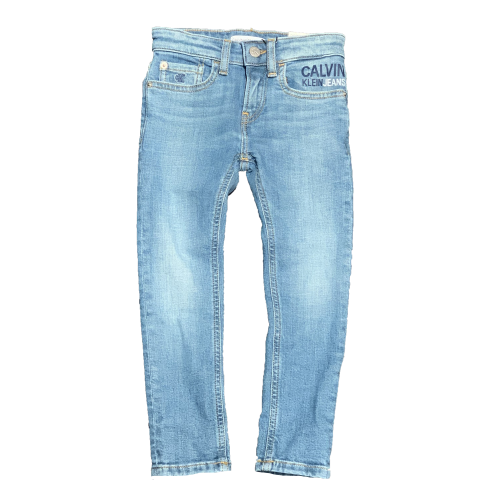 ג'ינס סקיני CALVIN KLEIN JEANS לוגו