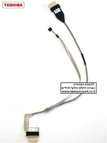 כבל מסך למחשב נייד טושיבה LCD Cable TOSHIBA Satellite L550 L555 L550D - DC02000S910