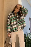 ג׳קט/ חולצת אינדיאנה משבצות