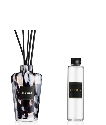 מפיץ ריח פרייבט קולקשן DARK PASSION  אגרטל מנומר שחור לבן 180 ML