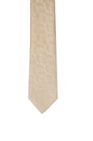 עניבה קרם לורקס זהב דגם פייזלי