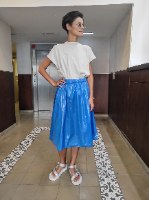 חצאית נילון יפני - ROYAL