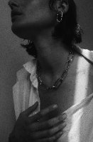 עגילי מדלן זהב בייסיק