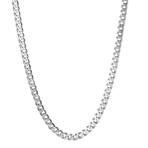 שרשרת חוליות לגבר זהב  לבן 5.1 מ"מ