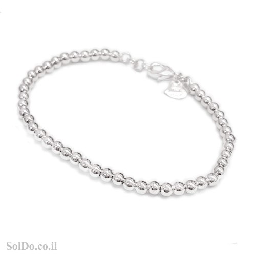 צמיד מכסף כדורים Z3190 | תכשיטי כסף 925 | צמידי כסף
