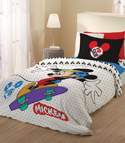 סט מלא יחיד מיקי הגלשן 100% כותנה