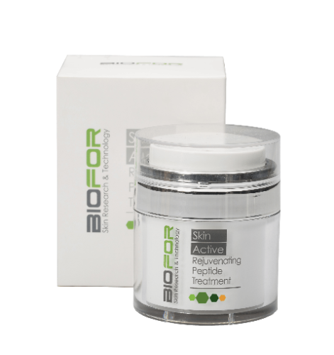 ביופור- סקין אקטיב לחות מועשרת בפפטידים פעילים לצמצום ומניעת קמטים .