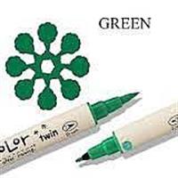 טוש בד זיג דו"צ - ירוק 040