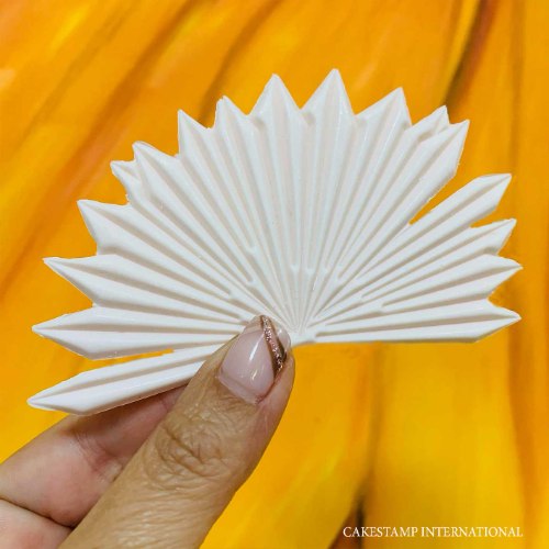 עלה מניפה מחודדת גדול לקישוט| תבנית מניפה מחודדת גדולה 2021 חדש מאתי דבש