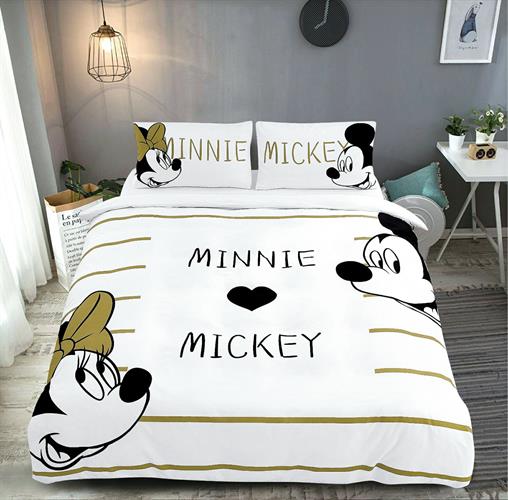 סט מצעים למיטת קווין 180/200 דיסני - דגם 6994