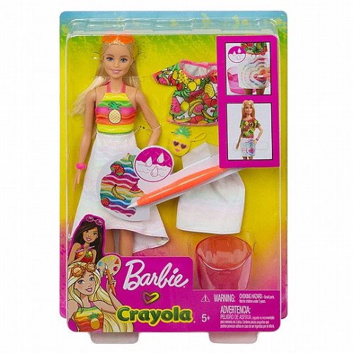 ברבי   בגדים לצביעה Barbie caryola