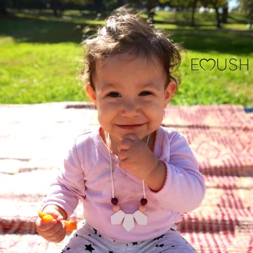 שרשרת סיליקון- מיני פרפל