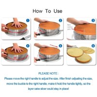 חותך עוגות מנירוסטה בצורה מושלמת