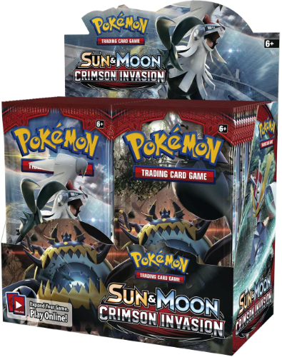 pokemon cards crimson invasion booster box