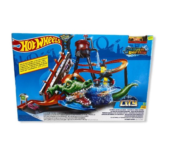 הוט ווילס מסלול מכוניות תנין ענק